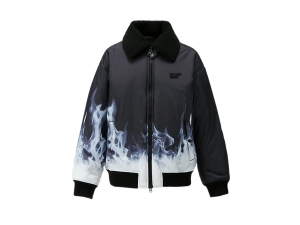 Onitsuka Tiger P Blouson Schwarz Weiß | MJE-487926