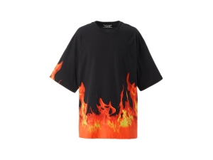 Onitsuka Tiger Ss Graphic Tee Schwarz Orange | WUG-315480