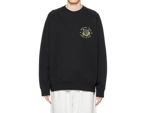 Onitsuka Tiger Sweat Top Schwarz | KWF-681705