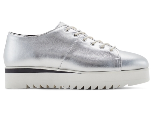 Onitsuka Tiger The Onitsuka™ Spitze Up Lo Silber Silber | ZNH-458902