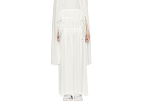Onitsuka Tiger Ws Long Skirt Weiß | BXE-783469
